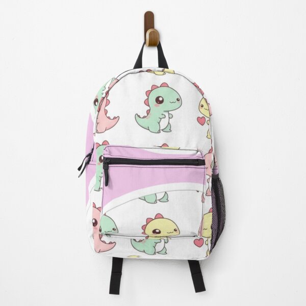 Item preview, Super Cute Kawaii Pastel Dinosaur Pattern Baby Dinos Repeat Print with Hearts Design designed and sold by bvdesignart.