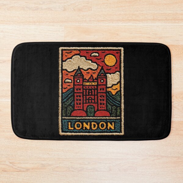 Item preview, London Fantasy Castle | Storybook Embroidered Folk Art designed and sold by TuncGK.
