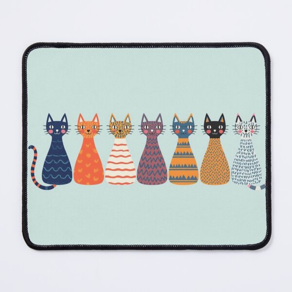 Item preview, Boho Abstract minimalist cats art print designed and sold by Boho Art by Rebecca.