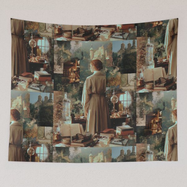 Item preview, Scholarly Light Academia Collage designed and sold by bapupa.