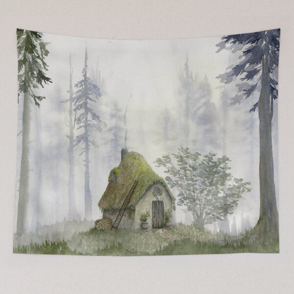 Item preview, The Witch's Cottage designed and sold by Jess Purser.