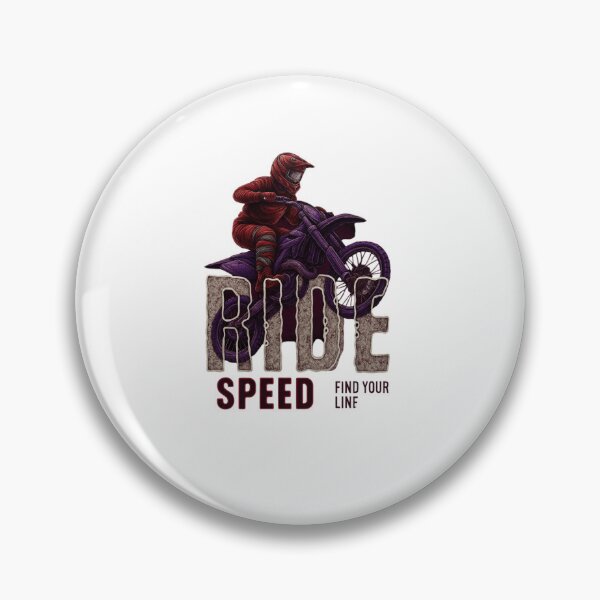 Item preview, Motocross Dirt Bike Shirt - RIDE SPEED Braaap - Retro Supercross Rider Gift designed and sold by SoulFlex.