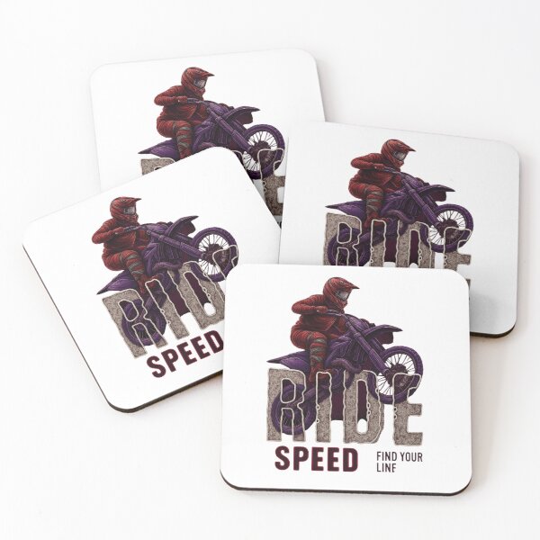 Item preview, Motocross Dirt Bike Shirt - RIDE SPEED Braaap - Retro Supercross Rider Gift designed and sold by SoulFlex.