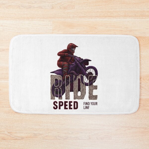 Item preview, Motocross Dirt Bike Shirt - RIDE SPEED Braaap - Retro Supercross Rider Gift designed and sold by SoulFlex.