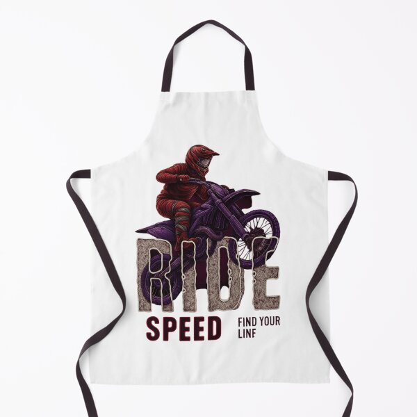 Item preview, Motocross Dirt Bike Shirt - RIDE SPEED Braaap - Retro Supercross Rider Gift designed and sold by SoulFlex.