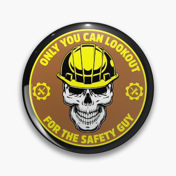 Item preview, Only You Can Lookout for the Safety Guy Hardhat designed and sold by treasure-crafts.