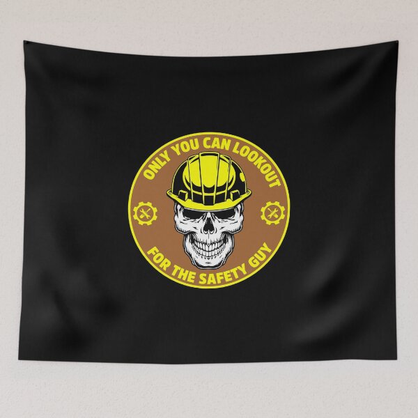Item preview, Only You Can Lookout for the Safety Guy Hardhat designed and sold by treasure-crafts.