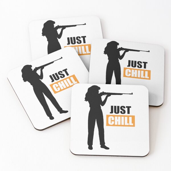 Item preview, Shooting, air soft, paintball just chill woman designed and sold by HobbyShopForYou.