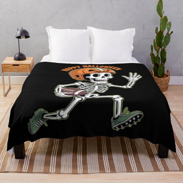 Item preview, Skeleton American Football Player Spooky Sports designed and sold by Bandikonsalez.
