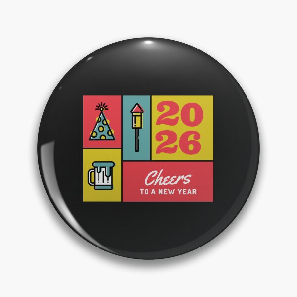 Item preview, Cheers to a New Year 2026, A unique design for T-shirt, For Adults and Teens designed and sold by RJRDesignStore1.