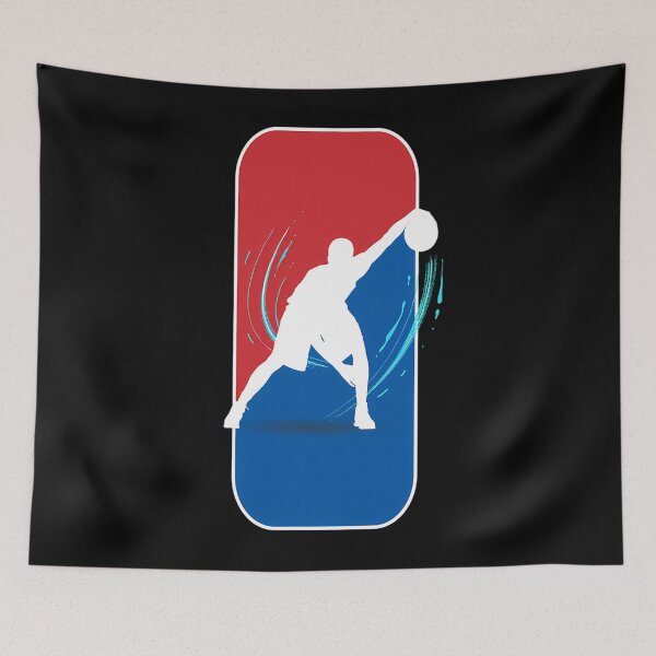 Item preview,  High Crossover Dribble Basketball Nba Logo Parody designed and sold by PANDORSTEW.