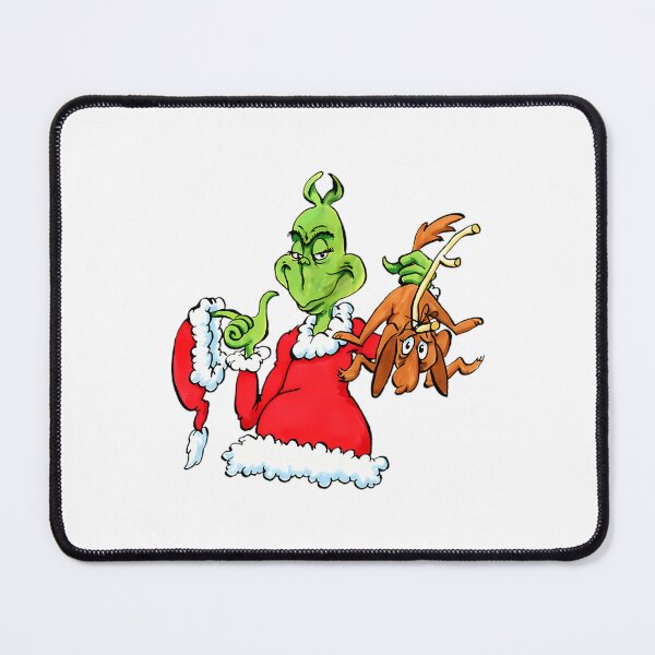 Item preview, Retro Cartoon Mischief Christmas Green designed and sold by ExcitingWright.