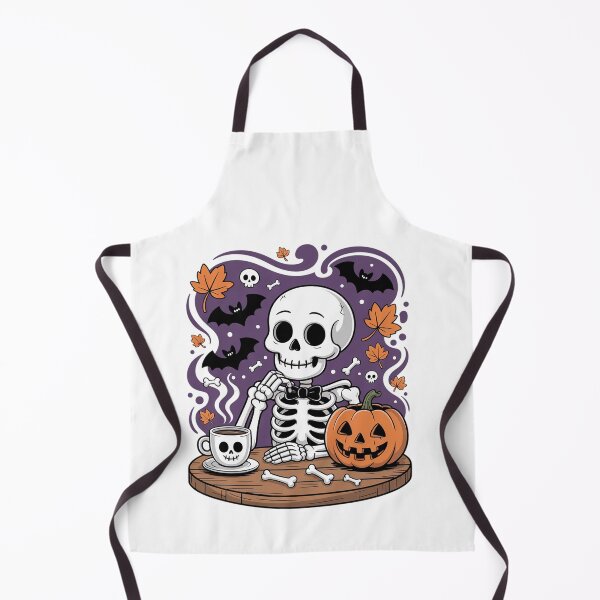 Item preview, Just Waiting For Halloween Skeleton Coffee designed and sold by FranzFriesen.