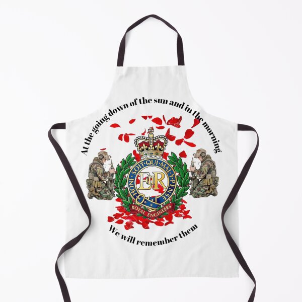 Item preview, Royal Engineers We will remember them designed and sold by Bootneckstore.