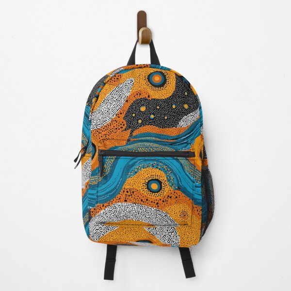 Item preview, Aboriginal Inspired Dot Art - River Bed designed and sold by GrinGalore.