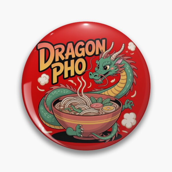 Artikelvorschau, Pho Dragon - Lustiges vietnamesisches Nudelsuppen-Wortspiel entworfen und verkauft von RDRdesign.