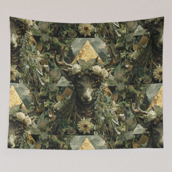 Item preview, Nature Paganism Collage designed and sold by bapupa.