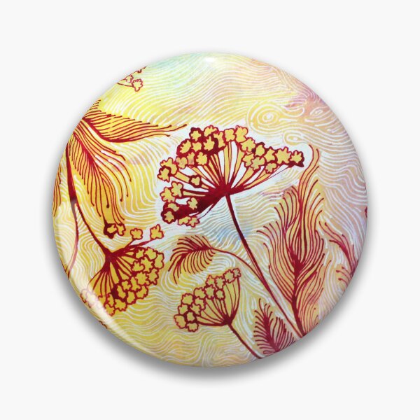 Item preview, Red flowers on a yellow background designed and sold by Olirina.