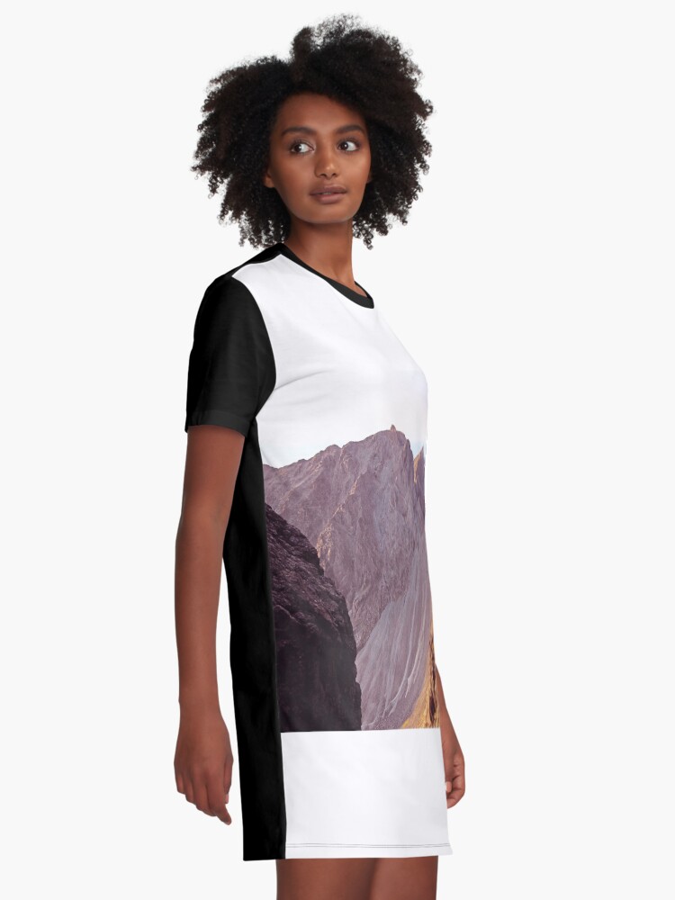 Alternate view of From The Great Stone Chute Graphic T-Shirt Dress