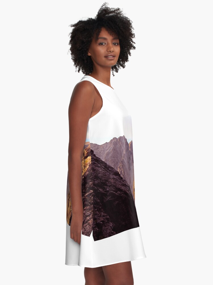 Alternate view of From The Great Stone Chute A-Line Dress