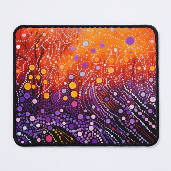 Item preview, Aboriginal Inspired Dot Art - Fire Storm designed and sold by GrinGalore.