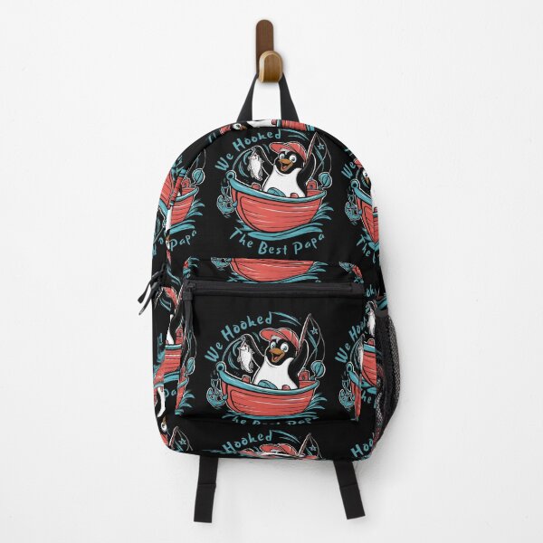 Item preview, We Hooked The Best Papa Fishing Penguin Celebration for Dad designed and sold by SkymarArt.