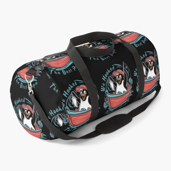 Item preview, We Hooked The Best Papa Fishing Penguin Celebration for Dad designed and sold by SkymarArt.