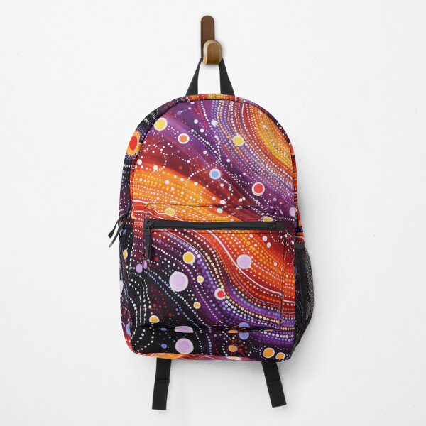 Item preview, Aboriginal Inspired Dot Art - Fire Flow designed and sold by GrinGalore.