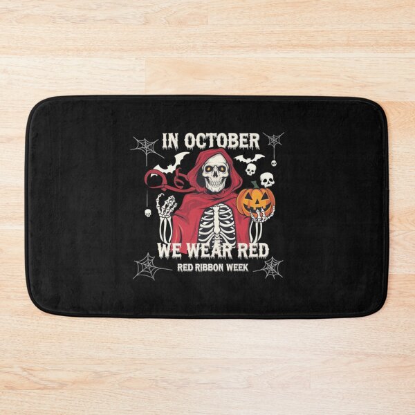 Item preview, In October We Wear Red For Red Ribbon Week Awareness designed and sold by LilianChampl.