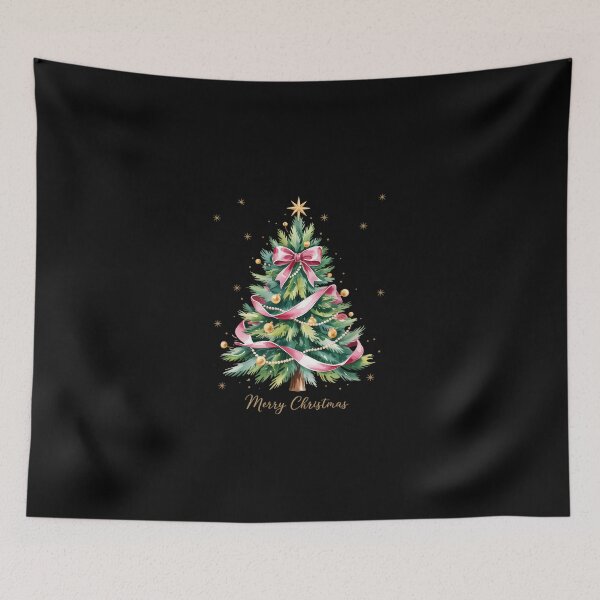 Item preview, Coquette Bow Christmas Tree Xmas Holiday designed and sold by KarstenNoanra.