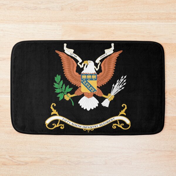 Item preview, Army - Regimental Colors - 59th Infantry Regiment  - LET 'EM HAVE IT X 300 designed and sold by Military Insignia Products.