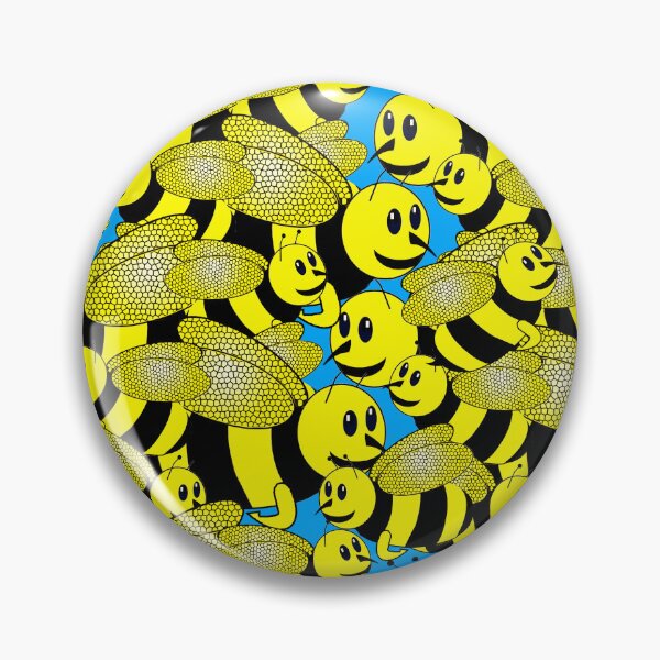 Item preview, Busy Bee on blue designed and sold by TerenceLacey.