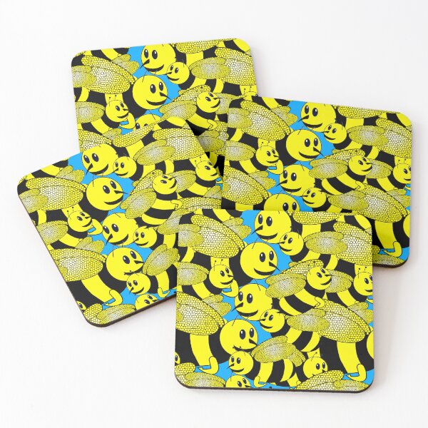 Item preview, Busy Bee on blue designed and sold by TerenceLacey.