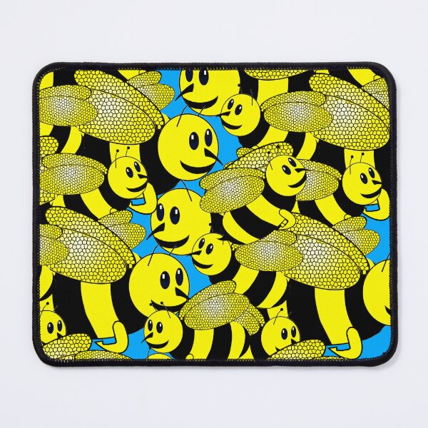 Item preview, Busy Bee on blue designed and sold by TerenceLacey.