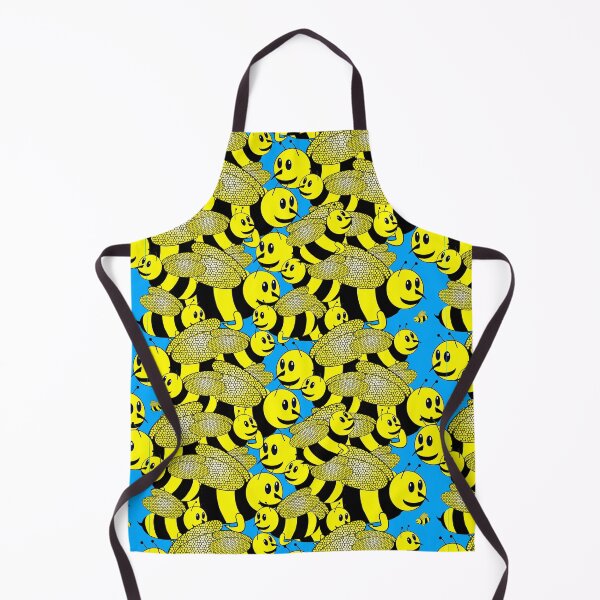 Item preview, Busy Bee on blue designed and sold by TerenceLacey.