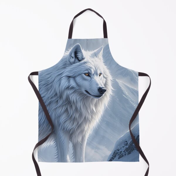 Item preview, White Wolf In The Mountains designed and sold by Mark Cannon.