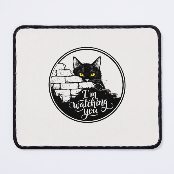 Item preview, Hidden Cat – Watching You Sketch Design designed and sold by MedIA-store.