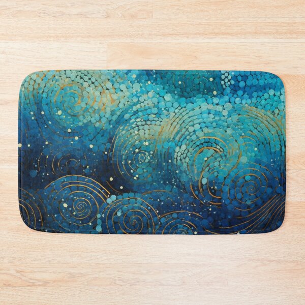 Item preview, Aboriginal Inspired Dot Art - With Swirls of Water designed and sold by GrinGalore.