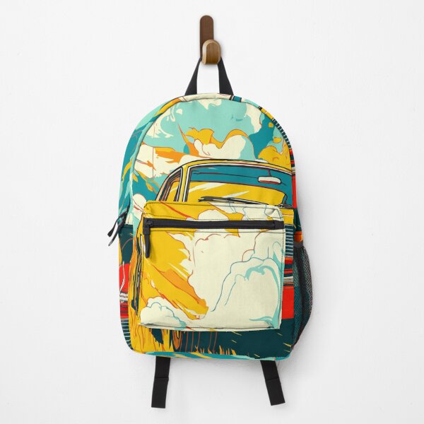 Item preview, Retro Mustang Pop Art – Vibrant Classic Car Illustration designed and sold by Moss and Moon Studio.