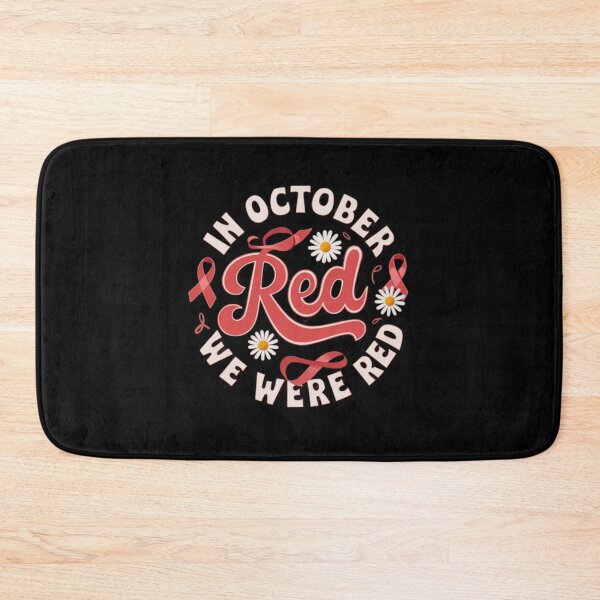 Item preview, In October We Wear Red Ribbon Week Awareness Drug-Free designed and sold by LilianChampl.