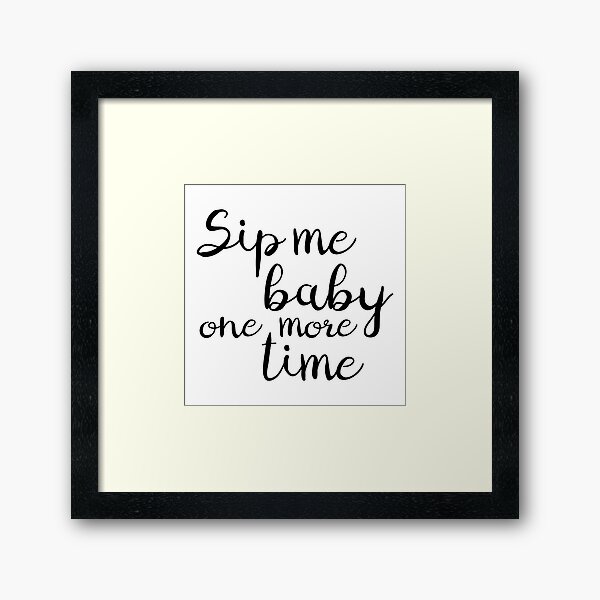 Baby One More Time Wall Art Redbubble