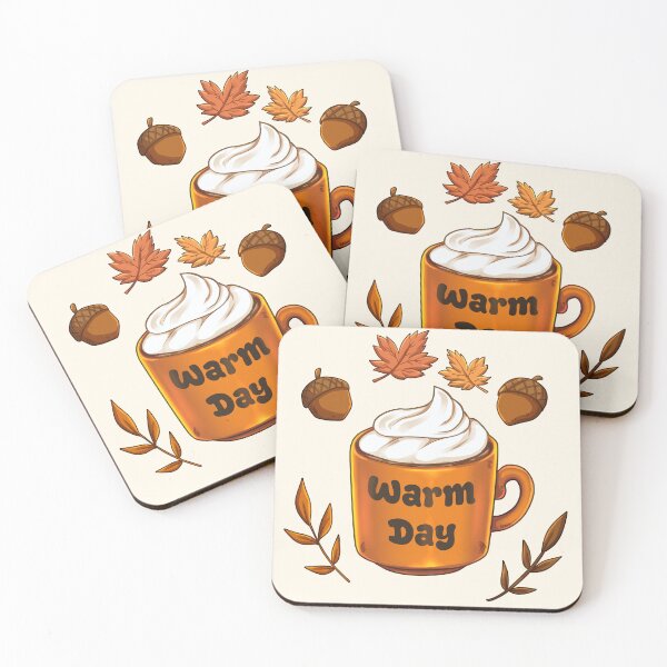 Item preview, Warm Autumn Day – Cozy Coffee Mug Illustration designed and sold by Minttsky.