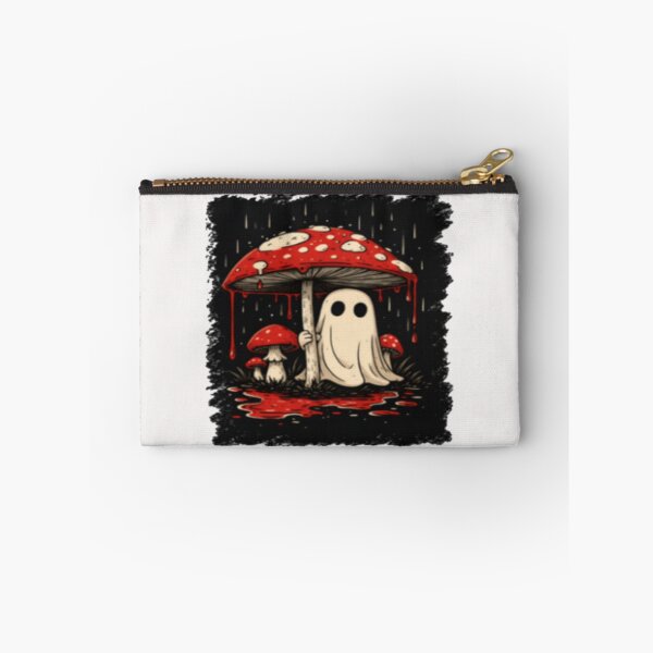 Item preview, halloween ghost with mushroom designed and sold by szydelkowanika.