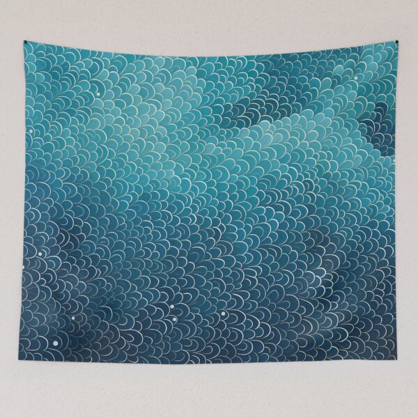 Item preview, Aboriginal Inspired Dot Art - With Water Ripples designed and sold by GrinGalore.