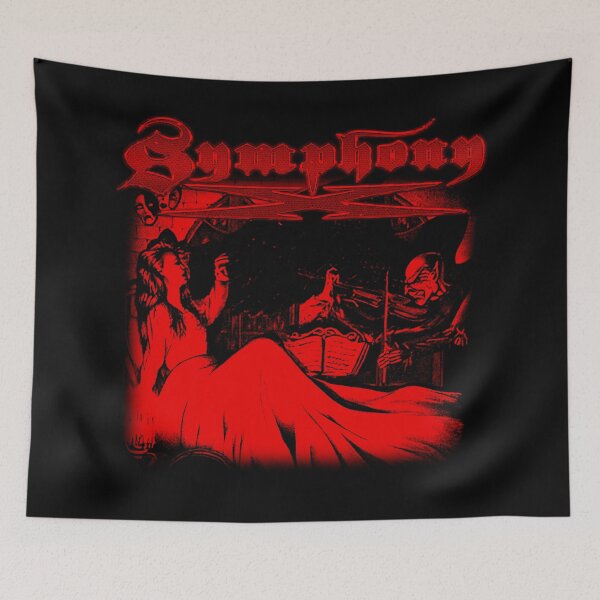 Item preview, Red Silhouette Progressive Metal Band designed and sold by nerdyygraphic.