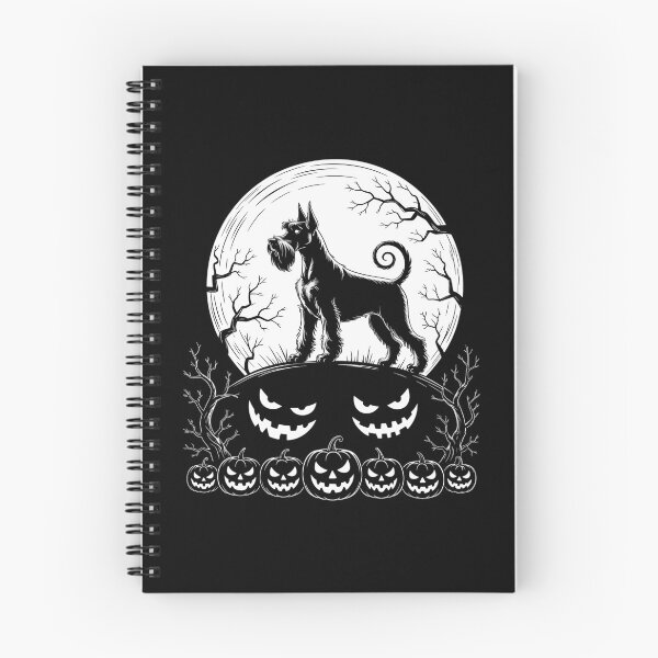 Item preview, Miniature Schnauzer And Moon Halloween designed and sold by ValerieRodrigue.