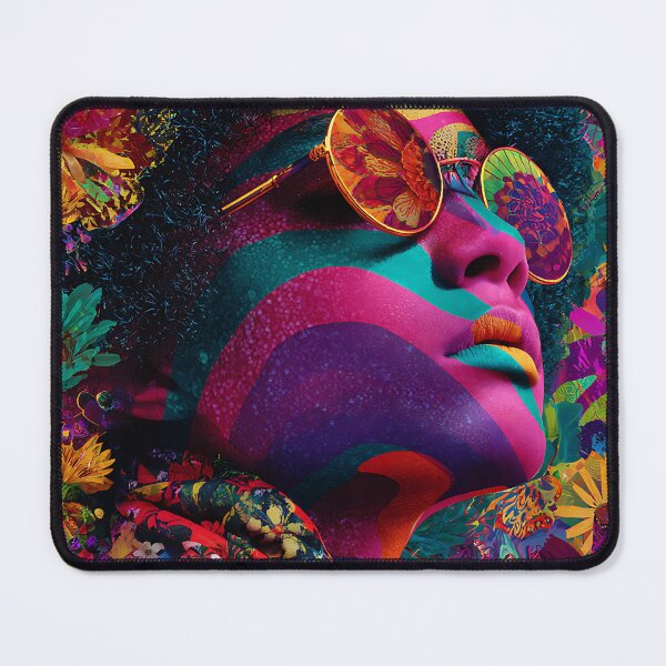 Item preview, Vibrant Psychedelic Collage designed and sold by bapupa.