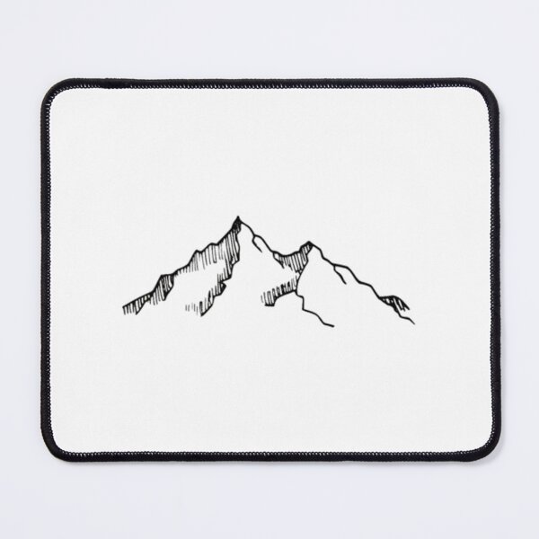 Item preview, Ski And Hiking Mountain Sketch 	 	 designed and sold by pmlqltapuk28.