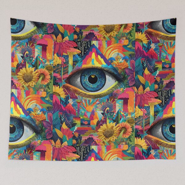 Item preview, Surreal Psychedelic Collage designed and sold by bapupa.