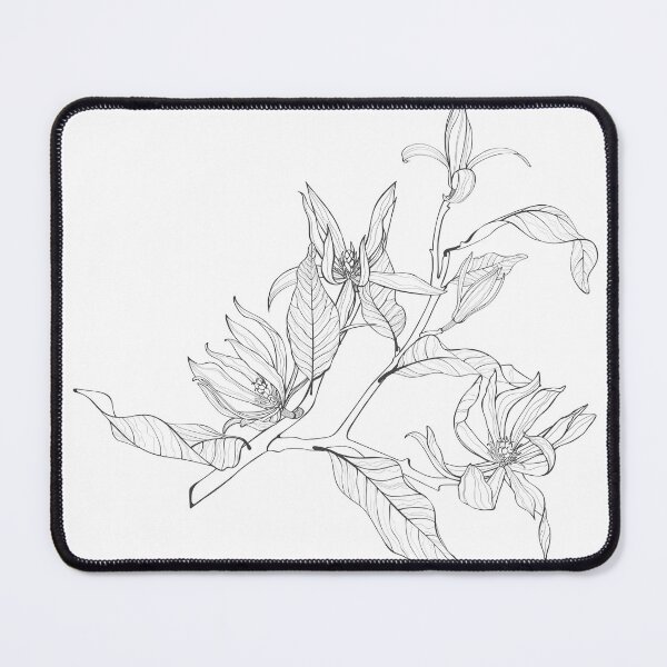 Item preview, Tropical magnolia flowers branch.  designed and sold by MatyKotiv.